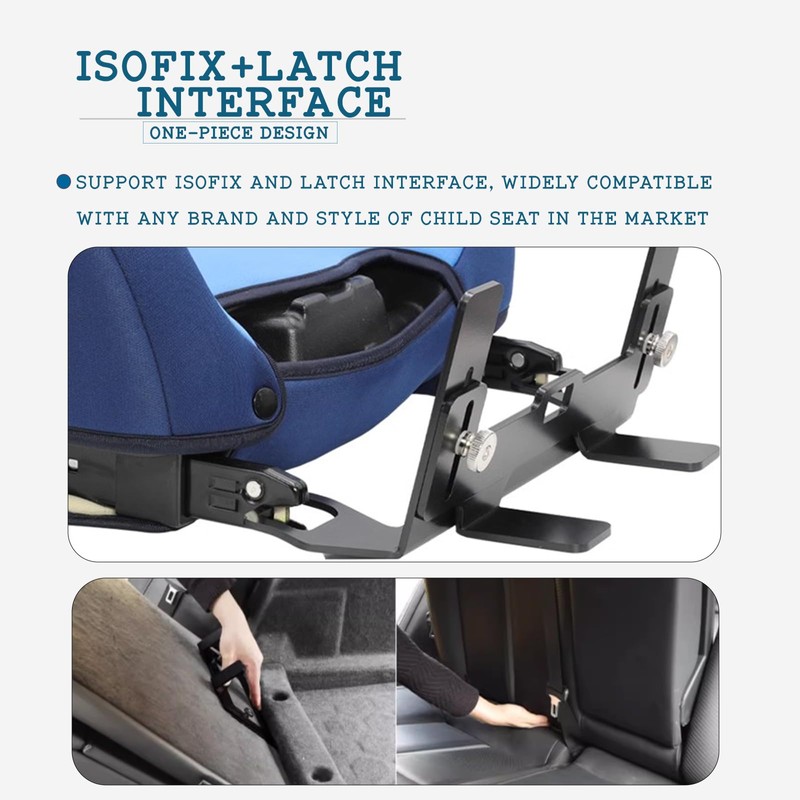 Universal Car ISOFIX Seat Latch Bracke,Child Seat anchorages for Infant