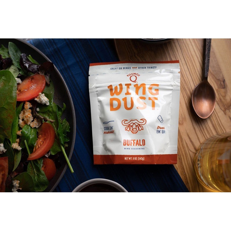 Kosmos Q Buffalo Wing Dust, Classic Buffalo Seasoning Powder For