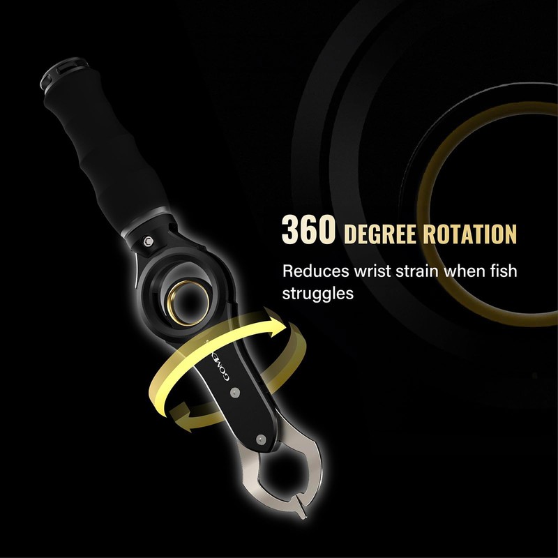 GOMEXUS Fish Grip Tools Lip Gripper 360 Fish Gripper Aluminium