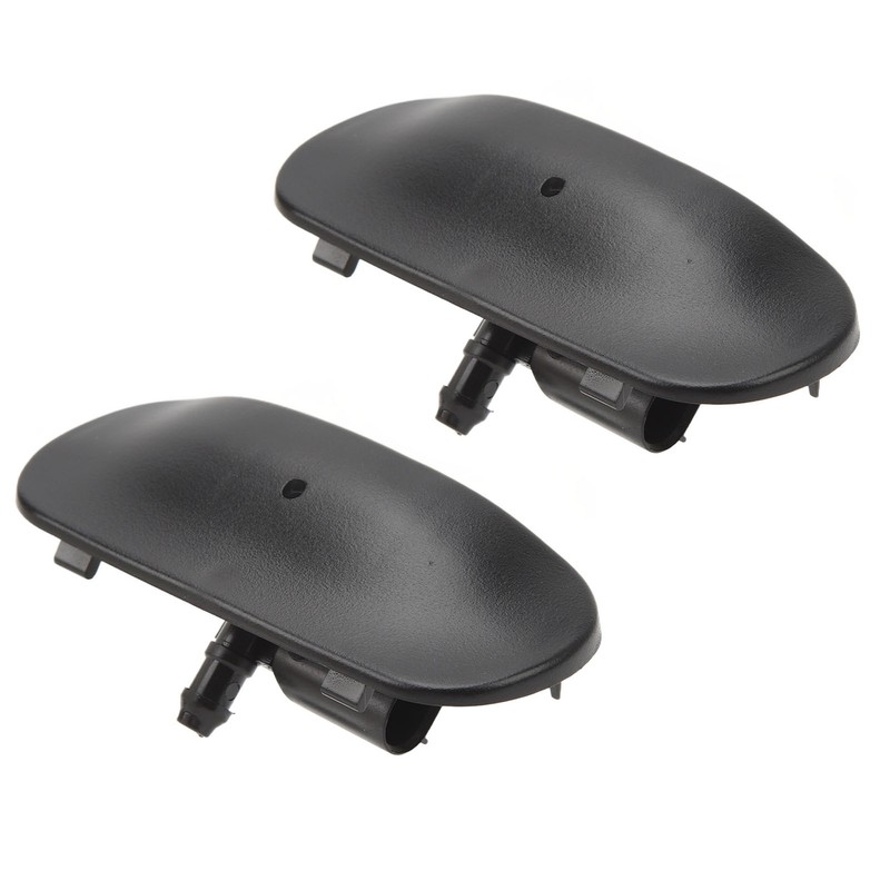 Pair Windshield Washer Nozzles 4G0955987A Heated Windscreen Wiper Washer Fluid