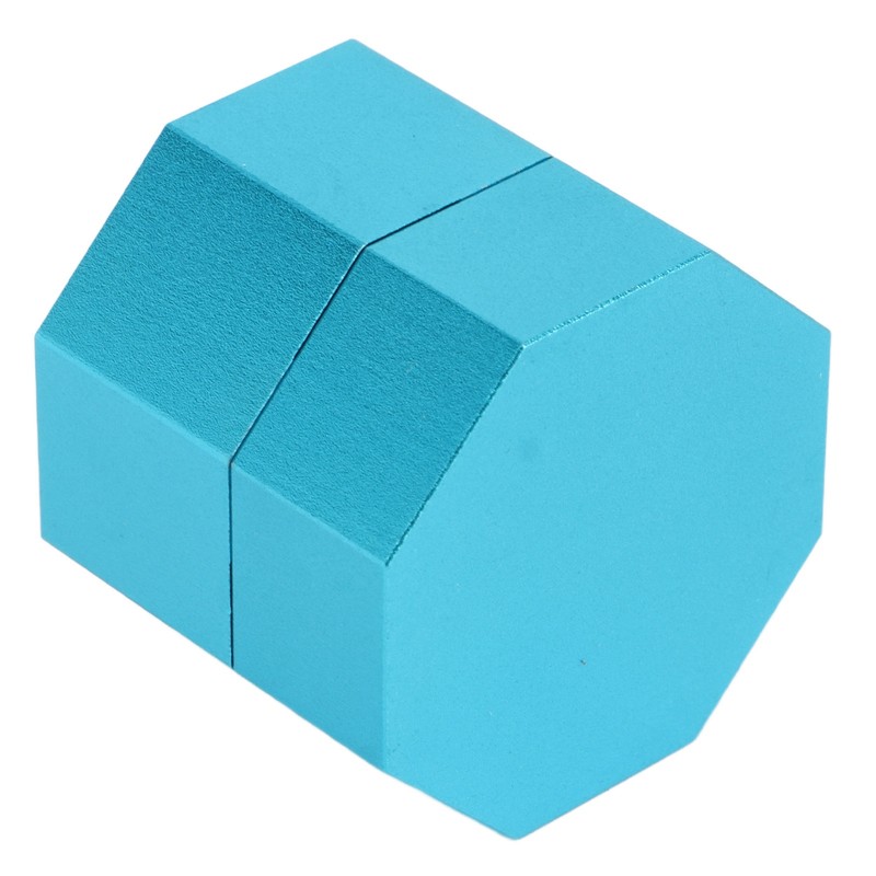 Cue Chalk Box Holder Aluminium Alloy Octagonal Universal Billiard Chalk