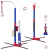 HYES 3-in-1 Baseball Set for Kids 3-5 - Tee Ball