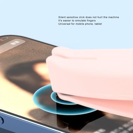 SENECESLI Remote Control Page Turner for Kindle, Remote Page Turner Clicker Bluetooth Page Turner Clicker for IOS/Android/Tablets Reading Novels, Quick Liking, Novel Page Turning (Rose)