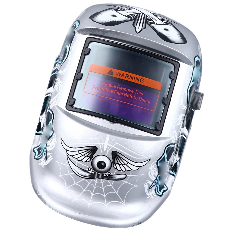 Auto Darkening Welding Helmet 93x43mm Large View Screen 2 Sensors