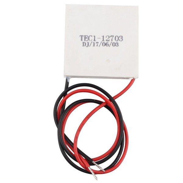 HALJIA TEC1-12703 Heatsink Thermoelectric Cooler Cooling Peltier Plate Module 12V