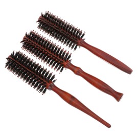 Baluue Sets Professional Styling Round Hair Brush Boar Bristle Brush Ergonomic Handle for Easy Blow Drying for Salons Pcs