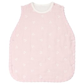 Baby Castle Sleeper, 0-2 Years Old, N Cherry Gauze, Made in Japan
