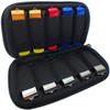 Uactor USB Flash Drive Case, USB Holder Electronic Accessory Organizer