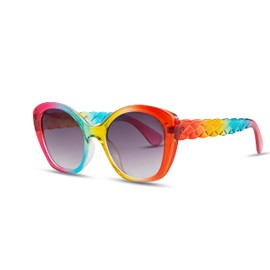 FEISEDY Retro Cat Eye Sunglasses for Women Vintage Trendy Cateye Sun Glasses Plastic Frame Shades B2941