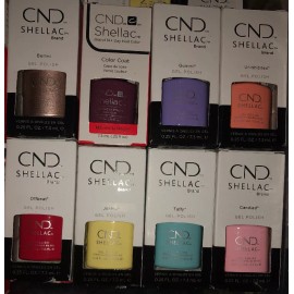 CND Shellac Gel Polish 0.25 oz Brand New In Box Lot Of 2!! You Pick Full Size