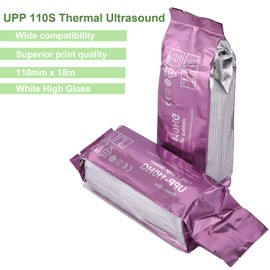 Ultrasound Paper UPP 110HG 1 Box, High Gloss Thermal Print Film/Media 110mm x 18m