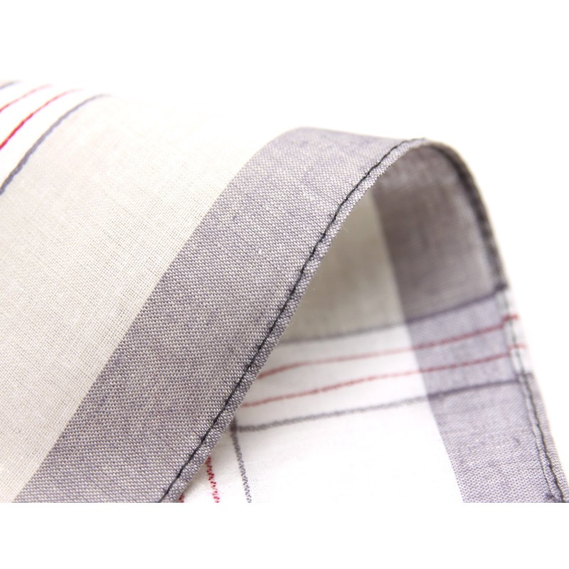 HANKYTEX Men's Handkerchiefs,100% Soft Cotton Hankie (design 1)