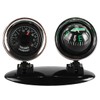 VOANZO 2 in 1 Car Thermometer Compass Outdoor Vehicle Mounted