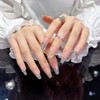 Pure Handmade Nails Press on Nail Reusable Fake Nails White