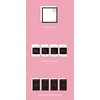 BLACKPINK : SQUARE UP (BLACK Version) 1st Mini Album CD+Photobook+Renticular