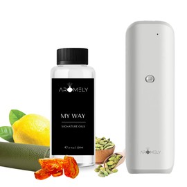 Aromely ARO-Bliss Smart Bluetooth Home Diffuser with 120ml My Way Essential Oil – Inspired by 1 Hotel® – Premium Home Aroma Diffuser for a Luxury Atmosphere