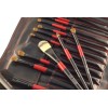 Cosna Kit De 22 Brochas Con Estuche Para Maquillaje Profesional