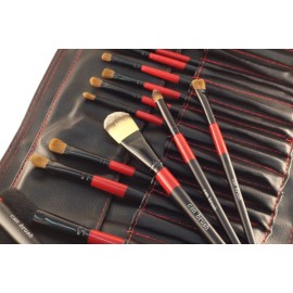 Cosna Kit De 22 Brochas Con Estuche Para Maquillaje Profesional