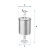 UFI Filters Filters 31.515.00 Fuel Filter