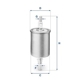 UFI Filters Filters 31.515.00 Fuel Filter