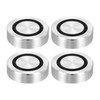 uxcell M8 Thread 35mm / 1.4" Dia 10mm Thick Aluminum