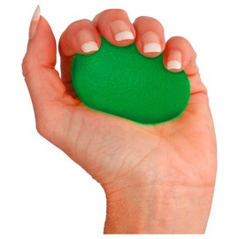 Sport-Tec Squeeze Egg Hand Trainer Finger Trainer Forearm Trainer Anti-Stress Ball Medium Green