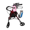 Beverage Holder for Rollator,Walker,Fully Padded Holds 16 fl oz Bottle