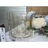 Clear 2-Tier Drink Mix Organizer, Acrylic Storage Holder with 6