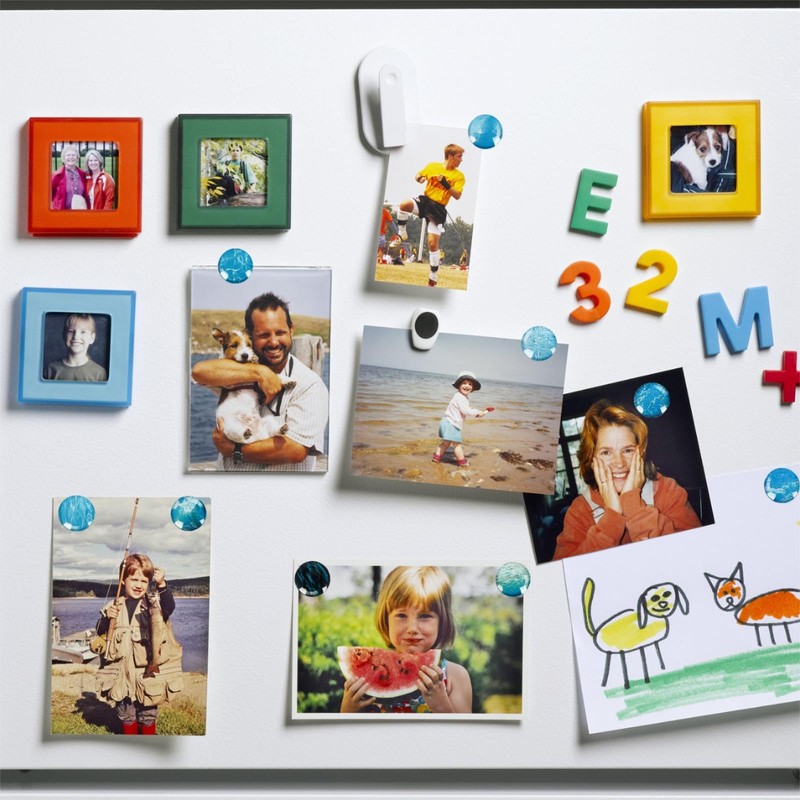 16 Pcs Fridge Magnets Ocean Style Decorative Magnets Cute Glass