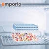 Emporio Kitchen Round Ice Cube Tray with Lid and Bin