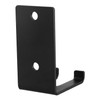 QWORK® Single Barbell Bar Holder - Solid Steel - Wall