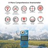 OWON OWM5500 Digital Anemometer: Handheld HVAC Tool for Precise CFM