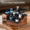 GLOKUUCA Perfume Stand Organizer for Men, 3 Tier Perfume Display