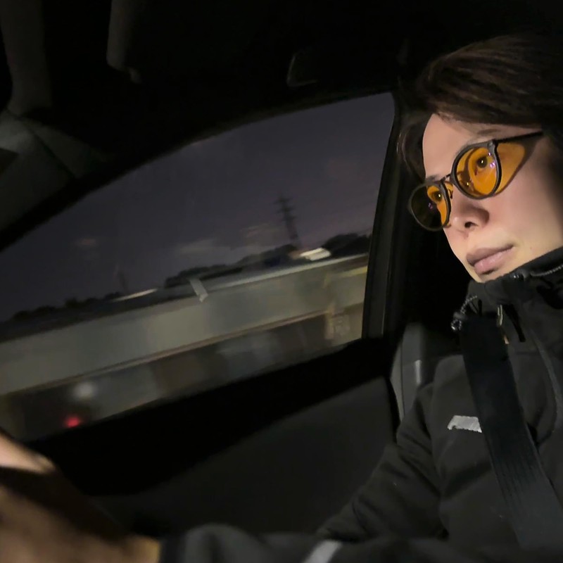 BUNNY WALK BW-0282Y Night Glasses, UV Protection, Night Glass, Night