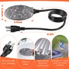 Saillong 2 Pack Upgrade Bird Bath Heater for Outdoors in