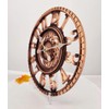 YTAONS Outdoor Wall Clock for Garden, Patio and Deck, 12in