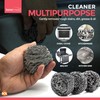 12pk SOL Stainless Steel Scourer, Wire Scourers, Metal Sponge, Pan