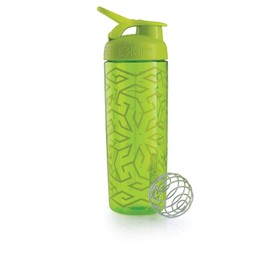 BlenderBottle Signature sleek shaker, egg white shaker, water bottle, protein shaker with blender ball, 820 ml. C01333