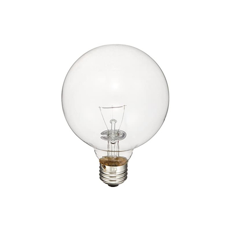 Ohm Electric Ball Ball, Long Life Type (G95/100W/Clear/E26)