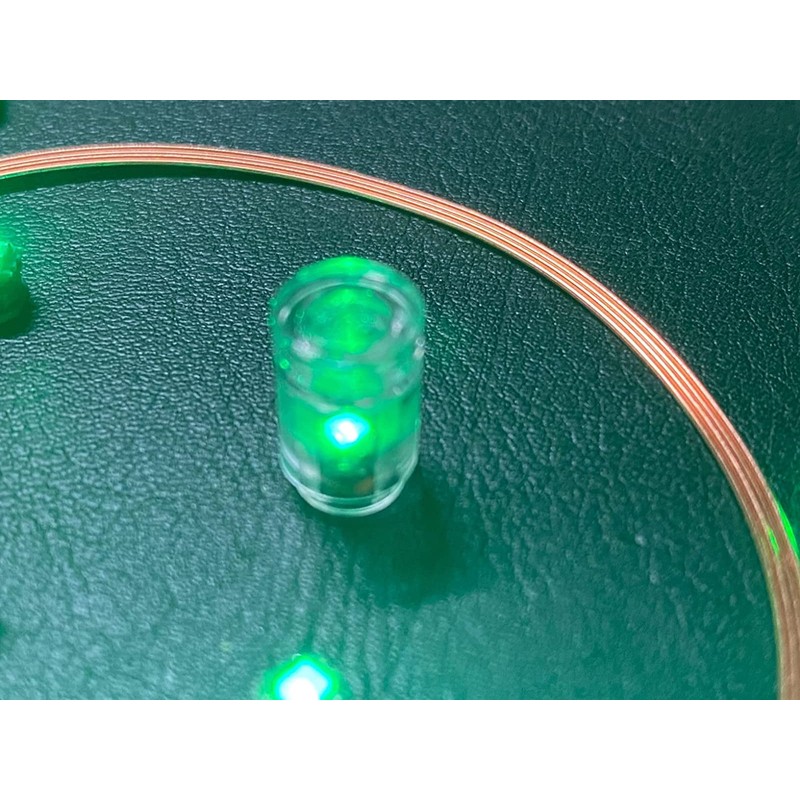 Taidacent 80mm Coil Wireless LED Induction Charging Module with 10