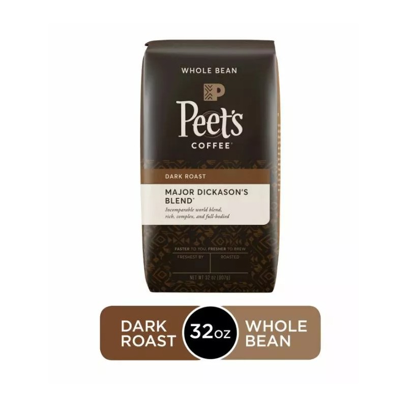 Peet's Coffee 2 Packs Peet's Coffee Major Dickason's Blend Deep