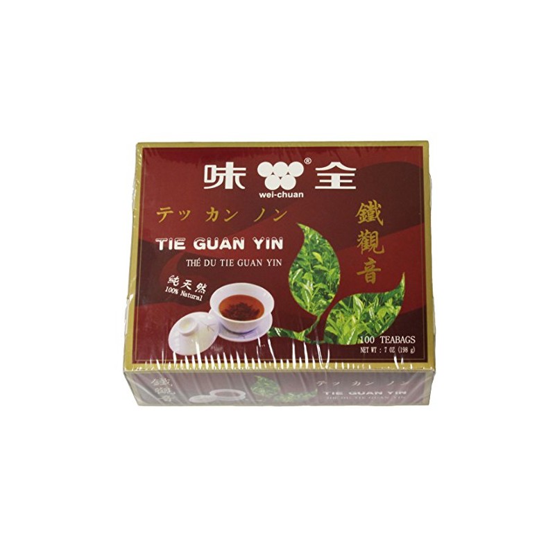 Wei Chuan Tie Guan Yin Tea (100 teabags)