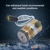 Hydraulic Pump Solenoid Valve Brass 2 Pins Excellent Performance Excavator