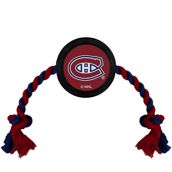 Pets First CAN-3233 Montreal Canadiens Hockey Puck Toy
