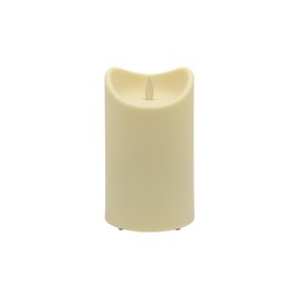 LumaBase Weather Resistant LED Candle with Flickering Flame - 5"