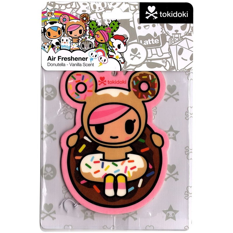 Tokidoki Air Freshener - Donutella - (Vanilla Scent), Pink
