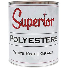 1 Gal. Superior Polyester White Knife Grade Adhesive