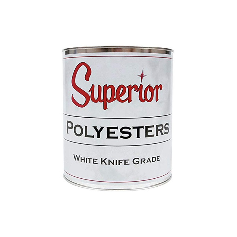 1 Gal. Superior Polyester White Knife Grade Adhesive