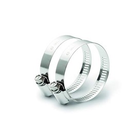 OASE 55690 Stainless Steel Hose Clamps 1 1/2"-2" Silver Pack of 2