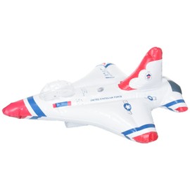 Inflatable Thunderbird Jet (Red/White/Blue) Party Accessory